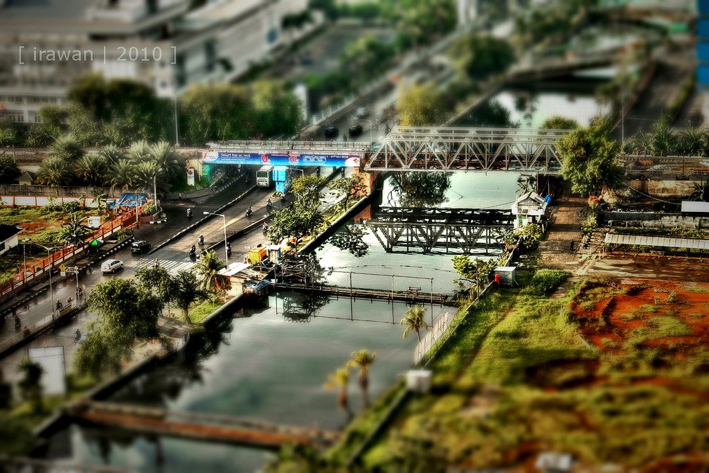 Fake tilt shift