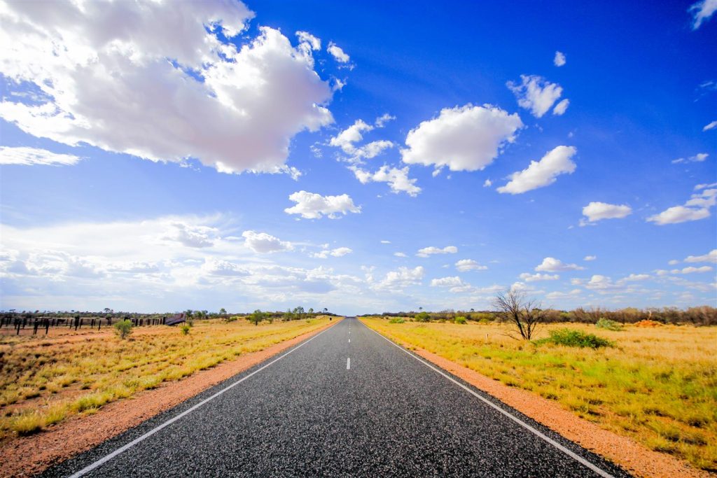Tanami desert road